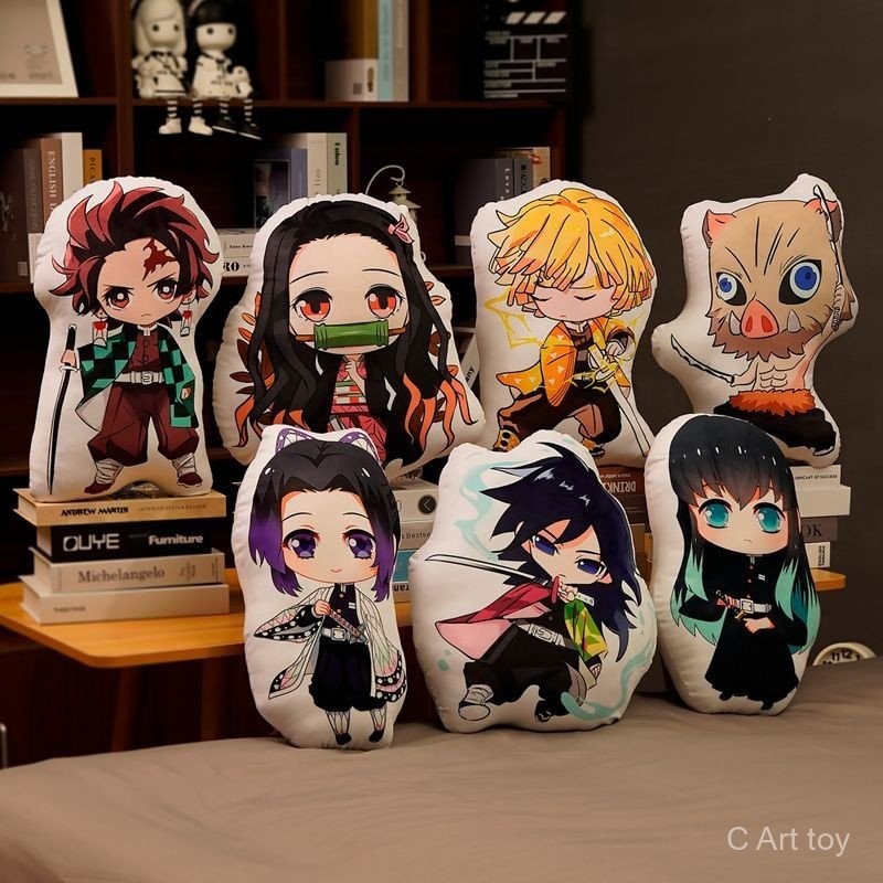 【พร้อมส่ง】ตุ๊กตา demon slayer figure demon slayer plush doll akaza buzzmod doma wcf ichiban kuji qpo