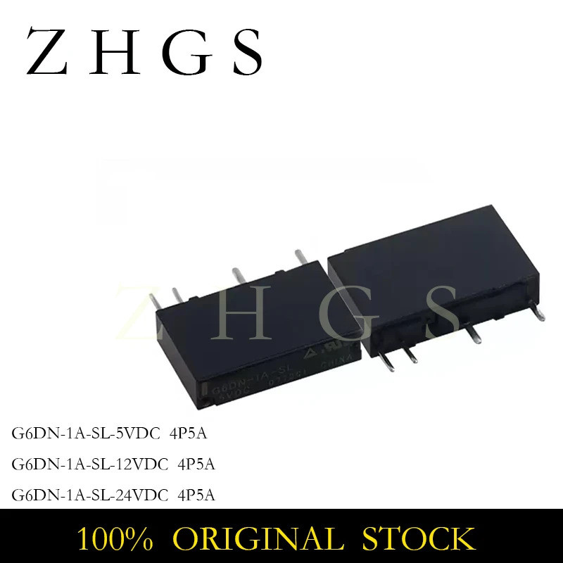 2-5PCS G6DN-1A-SL-5VDC G6DN-1A-SL-12VDC G6DN-1A-SL-24VDC G6DN 1A G6D-1A-ASI SL 5V 12V 24V 5A 4PIN G6