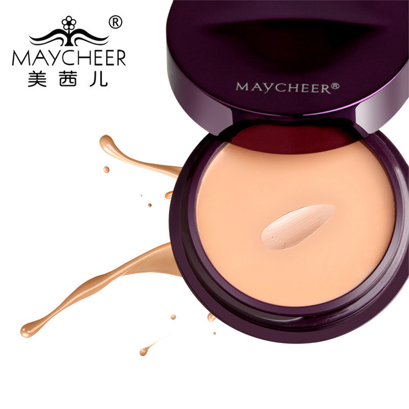 Meiqianer Whitening Brightening CONCEALER Primer Base Cream ช่างแต่งหน้าง่ายต่อการเริ่มต้น BB Cream 