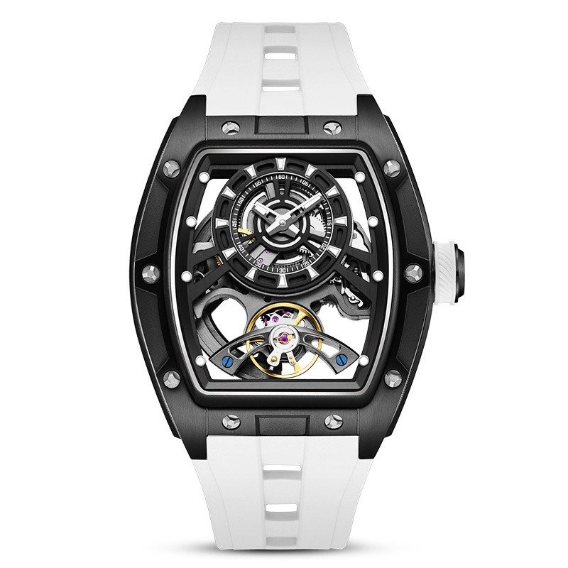 นาฬิกากลไก การค้าต่างประเทศข้ามพรมแดนสไตล์ใหม่นาฬิกาผู้ชายการเคลื่อนไหวหน้าปัดโปร่งใสนาฬิกาจักรกลผู้