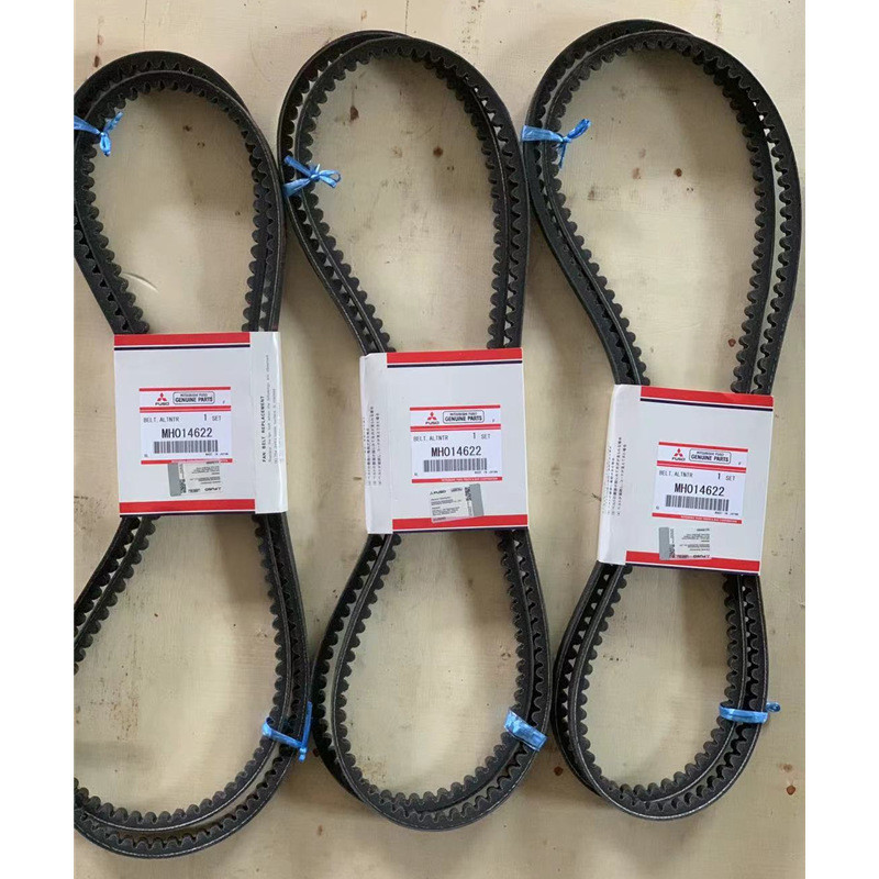 เข็มขัดพัดลมรถขุด Sany SY200C60289481 สายพานเครื่องยนต์ 4M50 โรงงานเดิม MH014622