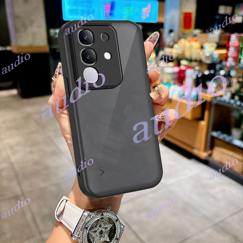 Vivo Y29 4G Anti-Drop TMผิวรู้สึกMatte Textureเคสโทรศัพท์สําหรับVivo Y29 VivoY29 4Gพร้อมกล้องเลนส์ป้