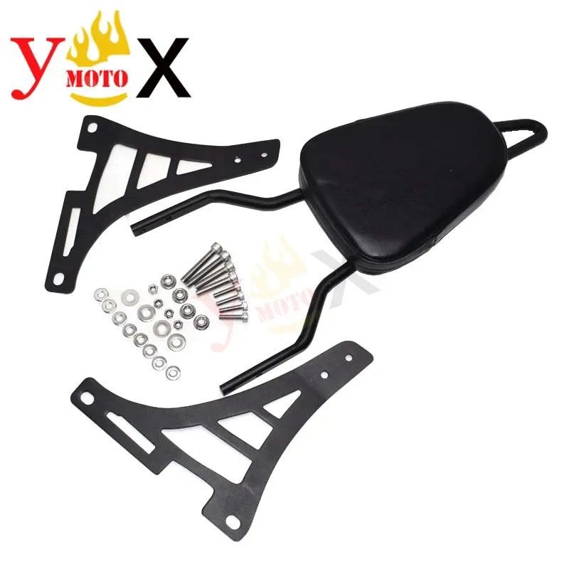 Sissy Bar ผู้โดยสารพนักพิงรางวงเล็บ W/ Pad สําหรับ Harley Sportster XL 883 1200 2004-2014 XLH883 XL8