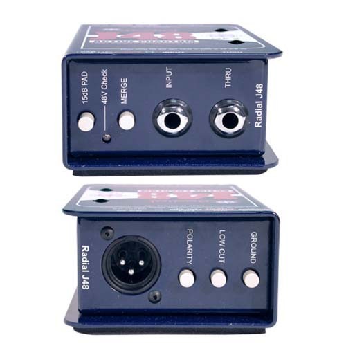 [เสียงอิเล็กทรอนิกส์ Sinopu] Canada Radial J48 PRO48 Stereo Professional Guitar DI Box