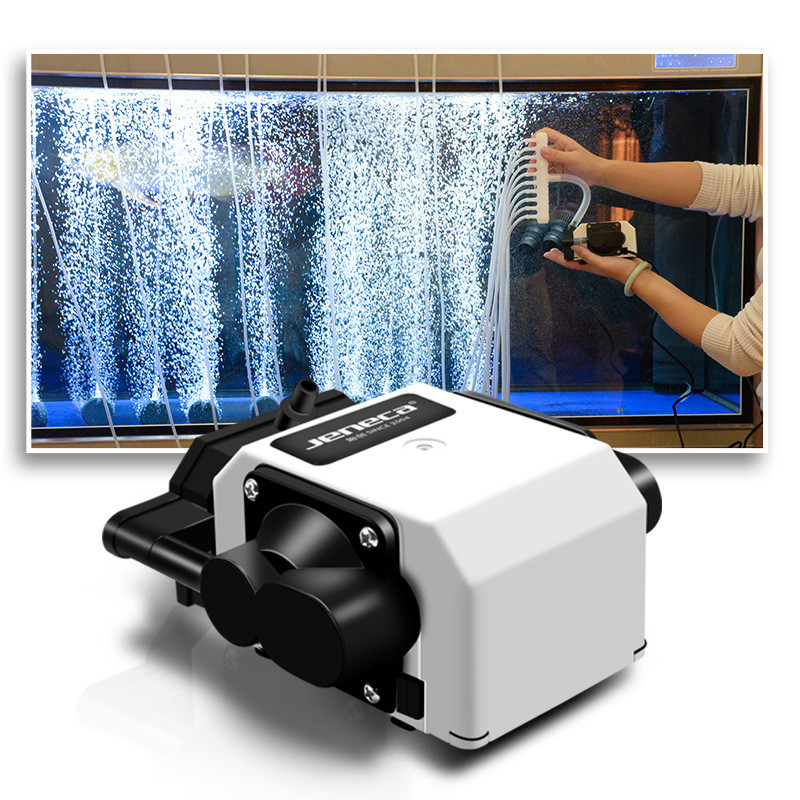JENECA Jinlijia ออกซิเจนปั๊มลมอัตโนมัติ DB ปั๊มออกซิเจน Air Domineering DB-58 Aquarium ถังปลาปั๊มออก