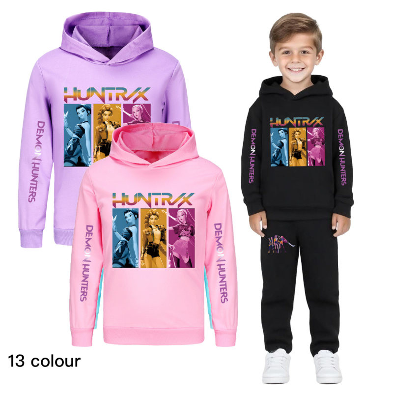 k pop demon hunter  hoodie for kids K4.