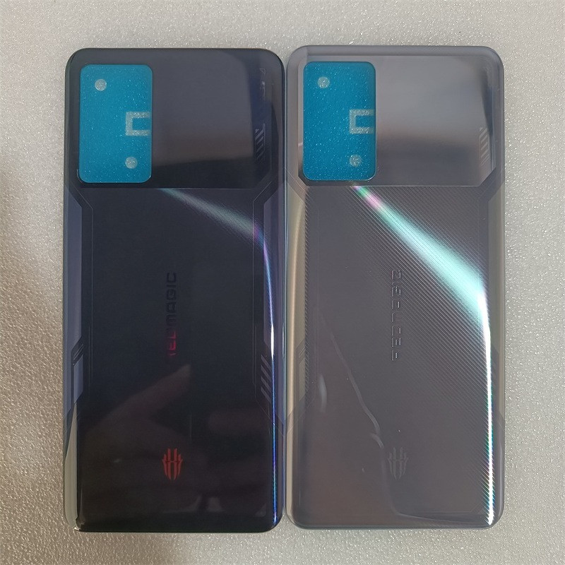 ฝาครอบแบตเตอรี่ด้านหลังประตูด้านหลังสําหรับ ZTE Nubia Red Magic 6R NX666J ฝาครอบแบตเตอรี่อะไหล่