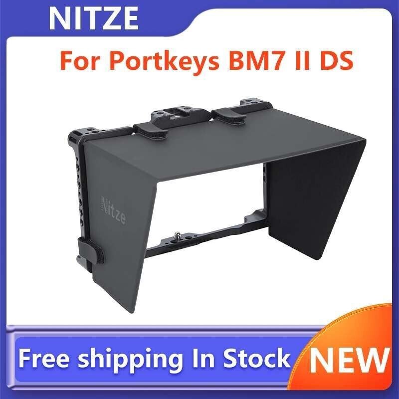 ขายร้อน NITZE BM7 II DS Monitor Cage Extended Kit สําหรับ Portkeys BM7 II DS Monitor