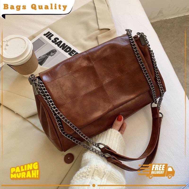 กระเป๋าสะพายไหล่ผู้หญิงนําเข้า MUMA 2037 LT1896 EL5755 JT71749 BQ3114 BAGS QUALITY