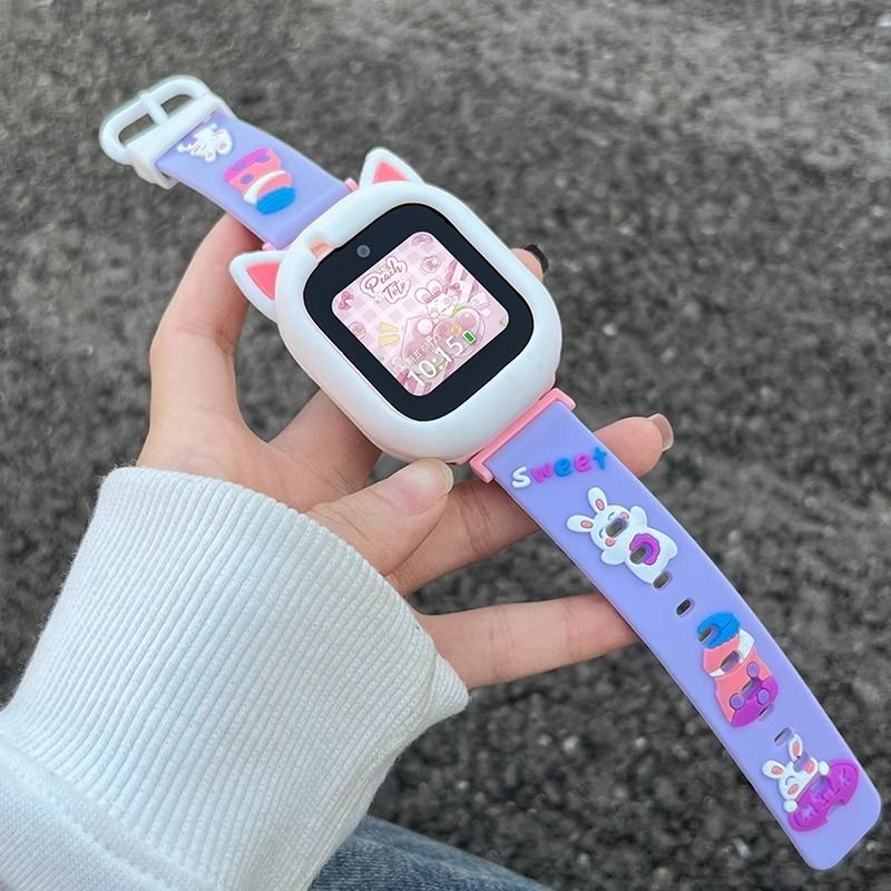 เหมาะสําหรับ Mitu นาฬิกาโทรศัพท์เด็ก 4C/5C/U1/6C สาย 2S/4X/6x หูแมว 5c/6x ซิลิโคน