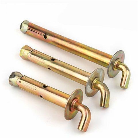 4 ชิ้น Heavy Duty Wall Bolts สกรูขยาย Anchor Hook เครื่องทําน้ําอุ่นคอนกรีต Jointer Anchor Point กระ