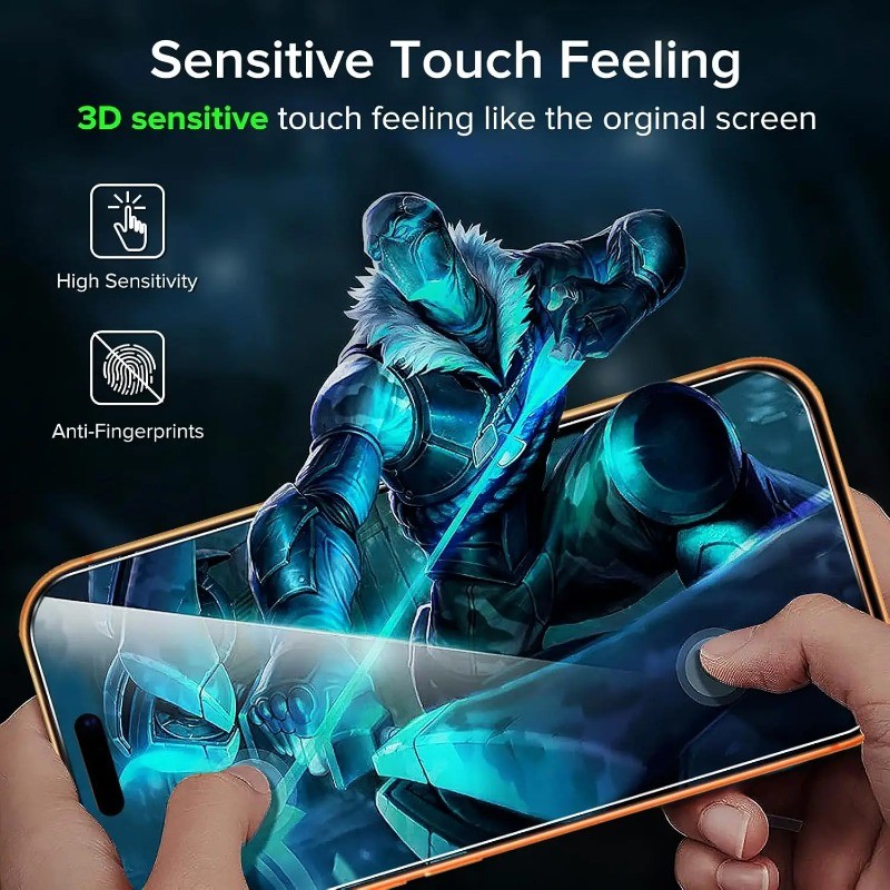 กระจกนิรภัย สําหรับ iPhone 17 Pro Max Air 16 16E 15 14 13 12 11 Pro Max 16 Plus 13 Mini X XR XS Max 6 6s 7 8 Plus 5 5s SE 2020 2022 ป้องกันหน้าจอป้องกันฟิล์ม - รูปที่ 3