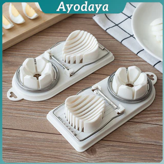 Ayo เครื่องตัดไข่ เครื่องตัดไข่ต้ม ที่ตัดไข่ ที่ตัดแบ่งไข่ต้ม tool for cutting eggs