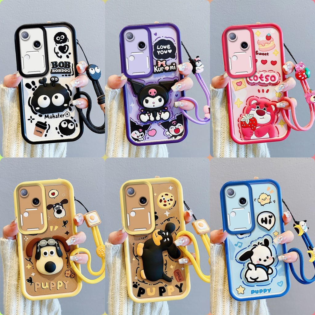 เคส VIVO V30 V30 PRO เคสโทรศัพท์ตุ๊กตาสติ๊กเกอร์น่ารัก