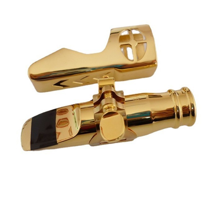 Alto แซ็กโซโฟนโลหะขลุ่ยหัว Drop E-Tuned แซ็กโซโฟนขลุ่ยหัว Mouthpiece 5C 6C 7C