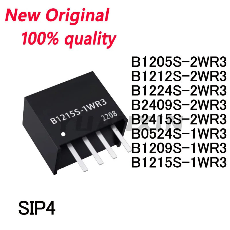 5PCS B1205S-2WR3 B1212S-2WR3 B1224S-2WR3 B2409S-2WR3 B2415S-2WR3 B0524S-1WR3 B1209S-1WR3 B1215S-1WR3 โมดูลไฟฟ้า
