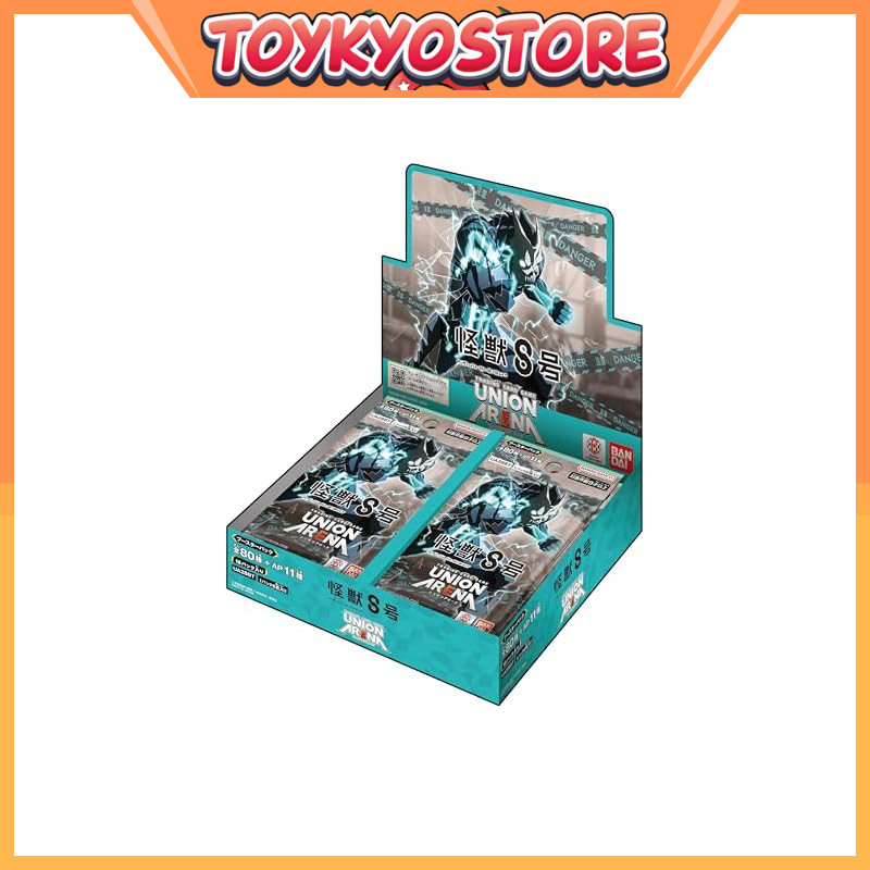 BANDAI UNION ARENA Booster Pack Kaiju No. 8 [UA28BT] (BOX) 16 Packs - Suitable for Ages 9 and Up [Di
