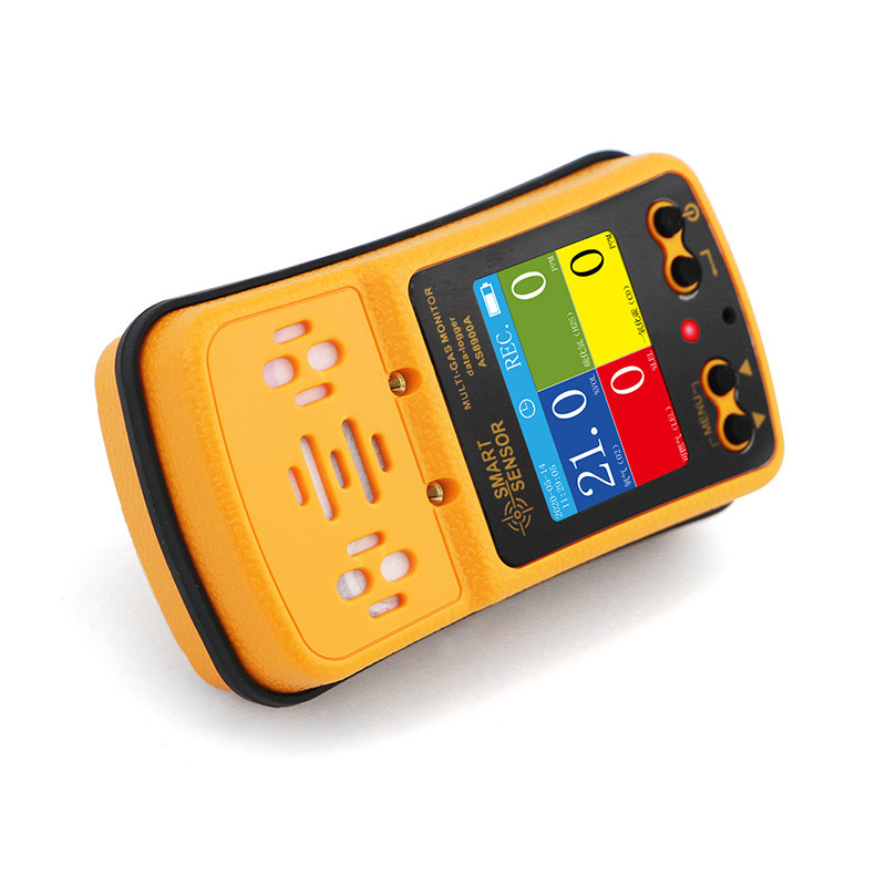 Shima AS8900A คาร์บอนโมโนอกไซด์ CO Hydrogen Sulfide H2S ออกซิเจน O2 แก๊สที่ติดไฟได้ LEL เครื่องทดสอบ