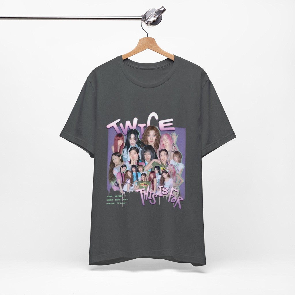 เสื้อยืด Twice This Is For สไตล์เรโทร เสื้อยืด Twice World Tour 2025, เสื้อยืด Twice Ready to Be Tou