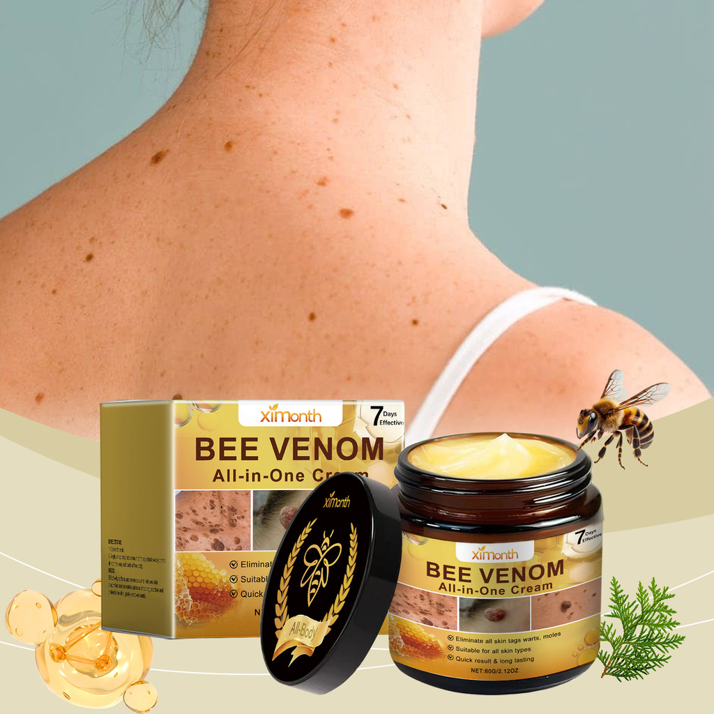 XIMONTH Bee Venom Skin Care Cream Body Skin Cleansing Smooth Skin Bee Venom Care Cream GGJG9.24