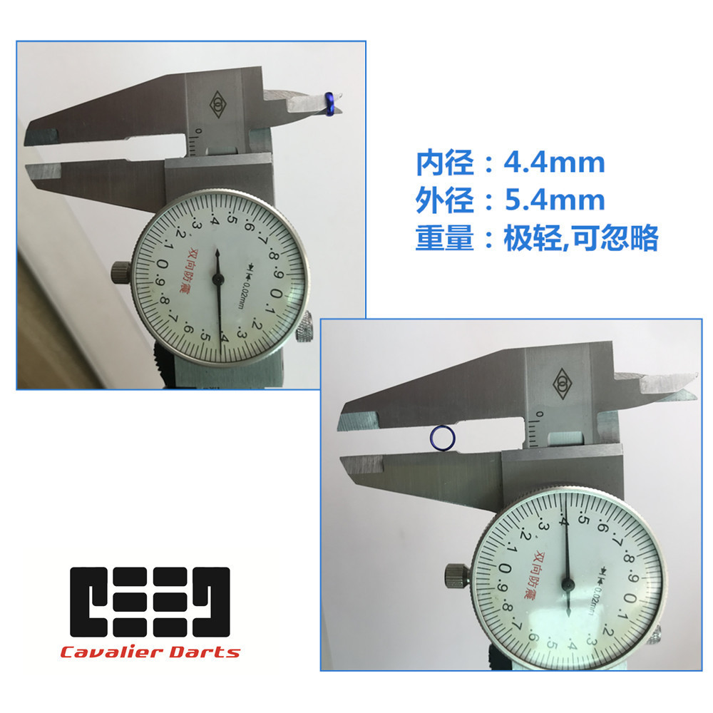 GOODARTS Knight ลูกดอกไนลอน Dart Shaft O-Ring พลาสติก Dart Shaft แหวนป้องกันแหวนอลูมิเนียมล็อค Dart 