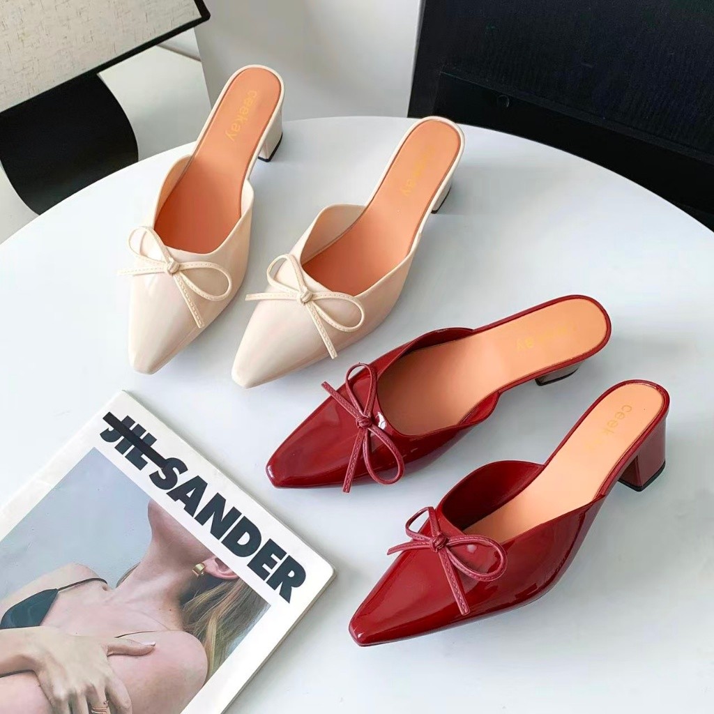 รองเท้าผู้หญิง รองเท้าส้นตึก งานมาใหม่ รุ่น X-335