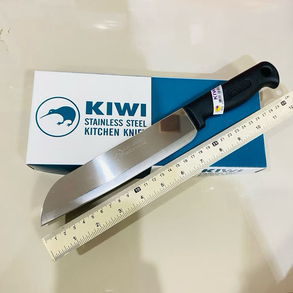 KIWI มีด ทำครัว ด้ามพลาสติก มีดกีวี่ คุณภาพระดับตำนาน ของแท้ 100% เครื่องครัว ครบทุกไซส์ - รูปที่ 7