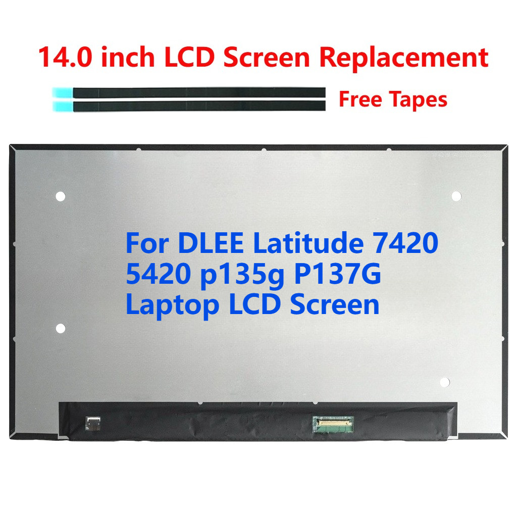 สําหรับ DLEE Latitude 7420 5420 p135g P137G แล็ปท็อปหน้าจอ LCD