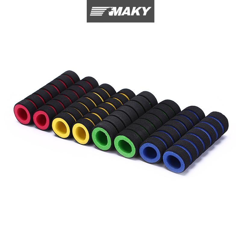 LLPH 2 ชิ้นจักรยานแข่งรถจักรยานยนต์จับบาร์โฟมฟองน้ํา Grip Cover Nonslip LLP