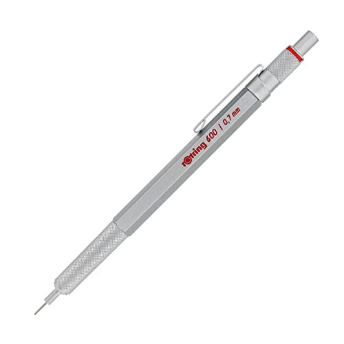 Rotring Mechanical Pencil Rotring 600 0.7mm Silver 1904-444 [Japanese Product]