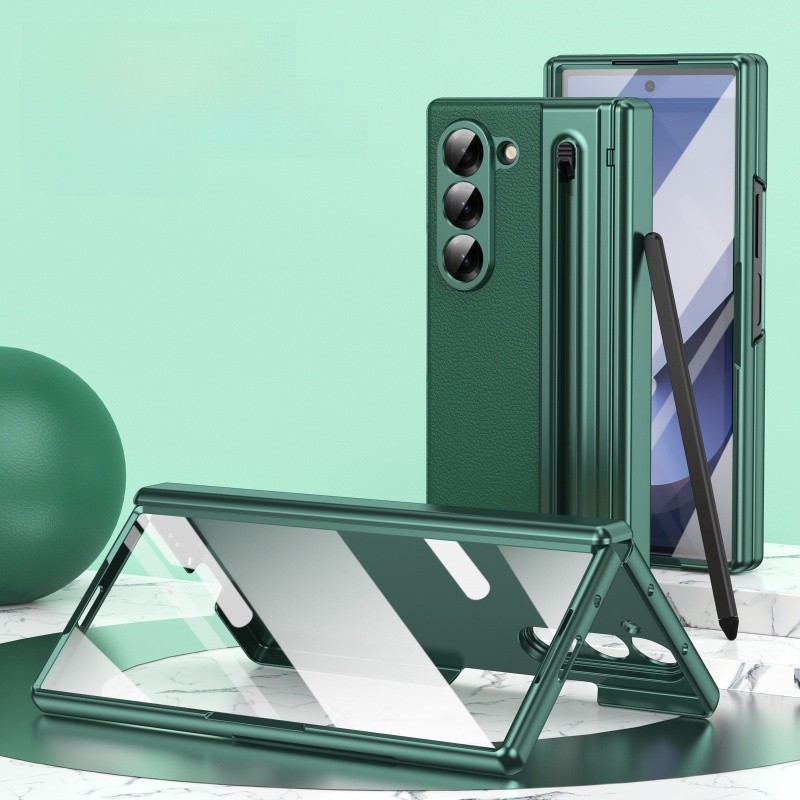 ใหม่สําหรับเคสโทรศัพท์ Samsung Z Fold7 Fold7/6/5/4/3 พร้อมช่องเสียบปากกา Pop-up, ปากกา, และเคสโทรศัพท์ HD