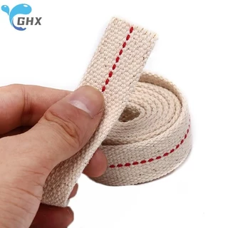 BlowGentlyWind 1M โคมไฟน้ํามันก๊าด Wick Cotton Wick โคมไฟน้ํามันผ้าฝ้ายแบน Wick สําหรับโคมไฟน้ํามัน