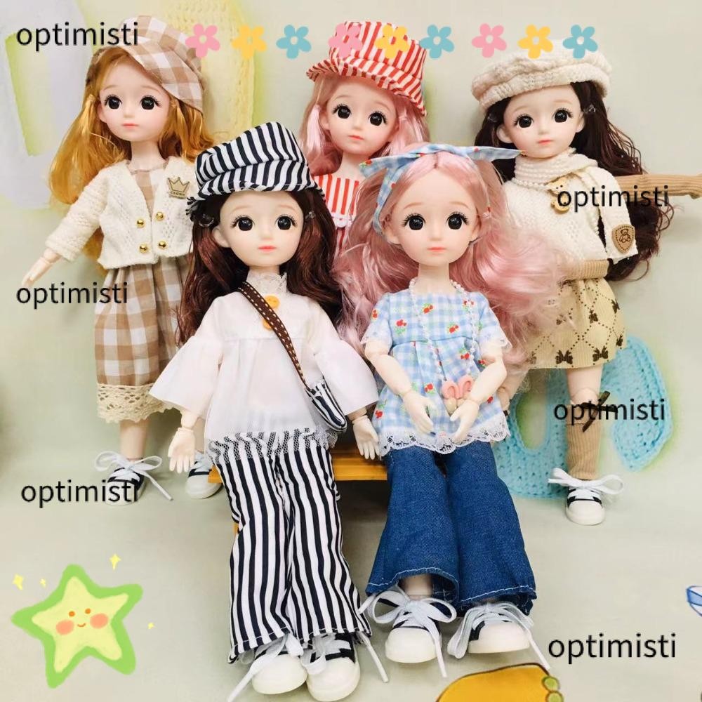 OPTIMISTI Garmentjumpsuits, Dress Up Handmade Doll Clothes, Fashion DIY Replacement Doll Suspenders 