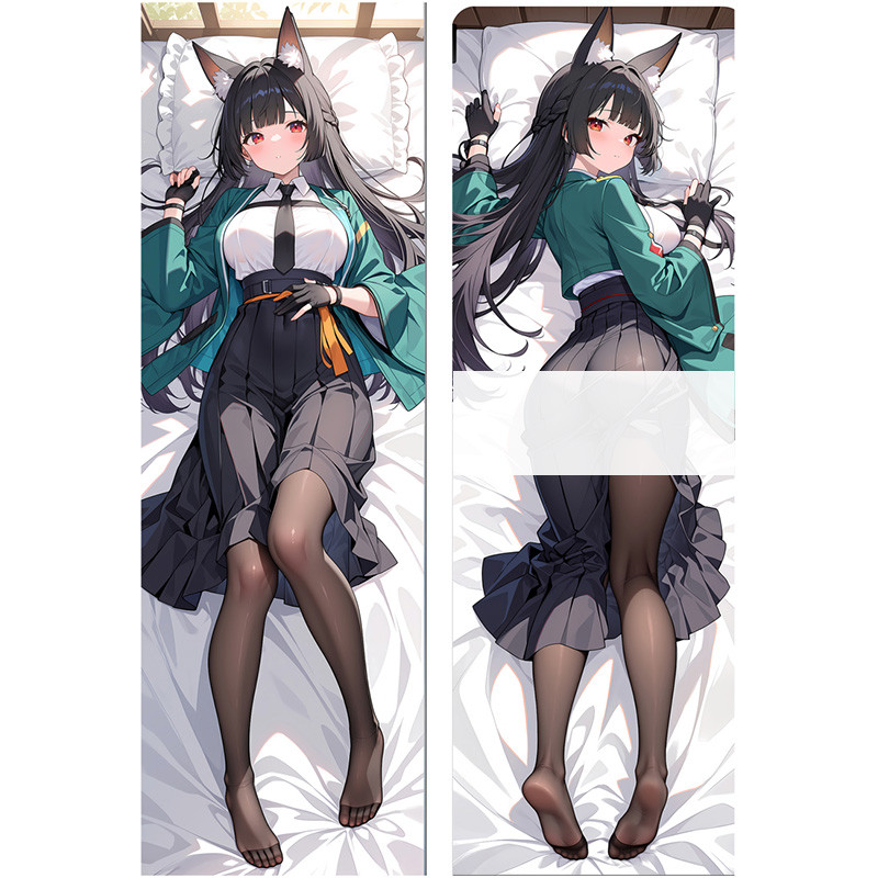 ปลอกหมอน Dakimakura แบบสองด้านสำหรับ Ani_cosplay: Hoshimi Miyabi จาก Zenless Zone Zero ออกแบบพิเศษให