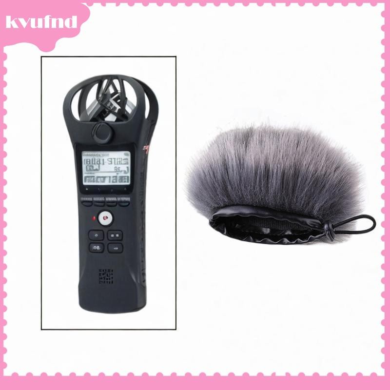 [kvufnd] Wantashield Furry Wantscreen Universal Microphone หลีกเลี่ยงเครื่องมือไมโครโฟนวิดีโอ Muff 5
