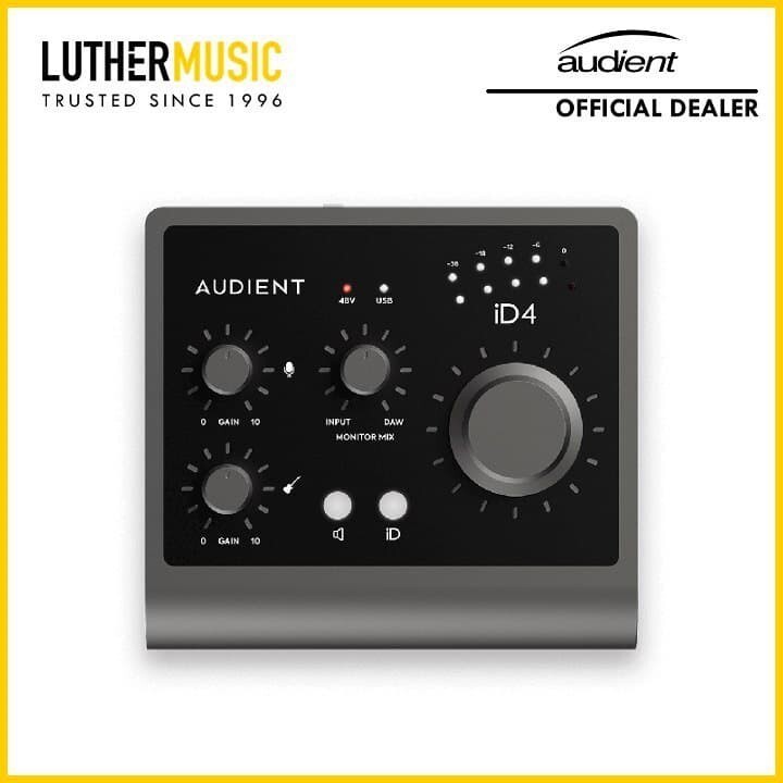 [ข้อเสนออย่างเป็นทางการ] อินเทอร์เฟซเสียง USB Audient iD4 MKII 2in/2out