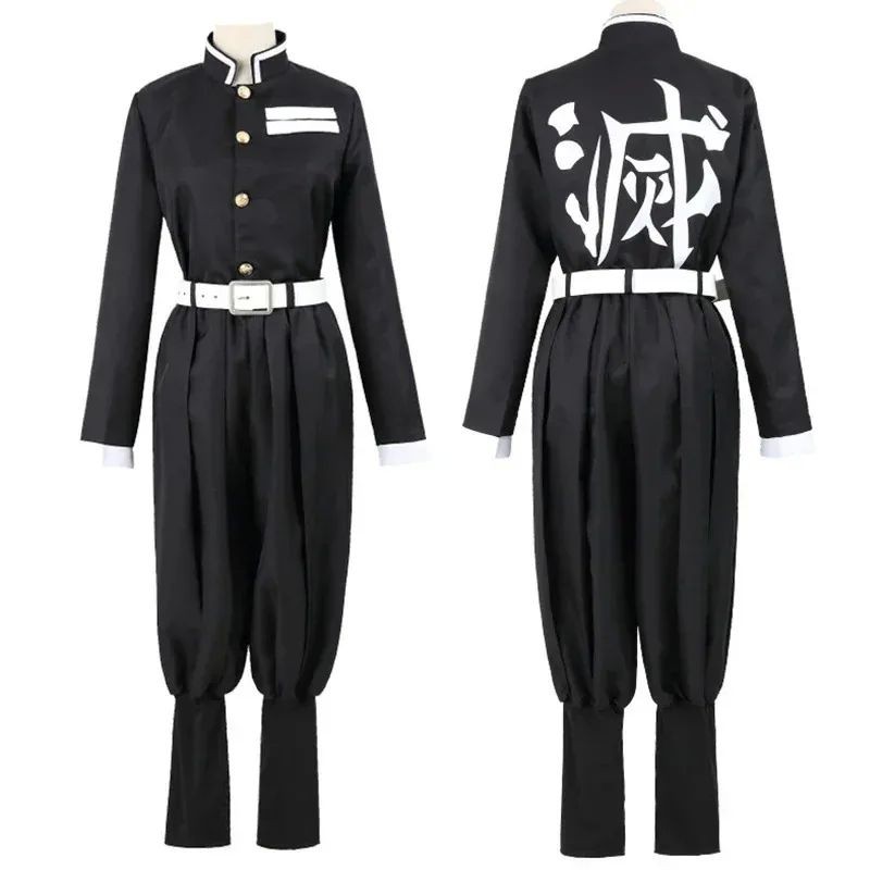 Kochou Shinobu คอสเพลย์ Demon Slayer คอสเพลย์เครื่องแต่งกายอะนิเมะ Shinobu Haori วิกผมชุดกิโมโนเสื้อ