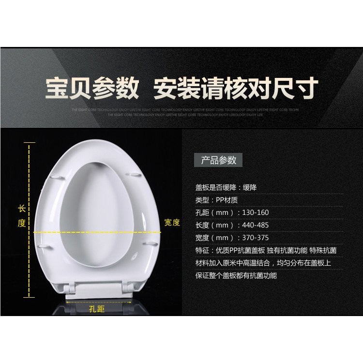 Lang Whale Old-fashioned 1037CO1001 ฝาชักโครกอเนกประสงค์ 1009 ฝาครอบ/V ประเภทช้าลง10381042ปรับให้เข้