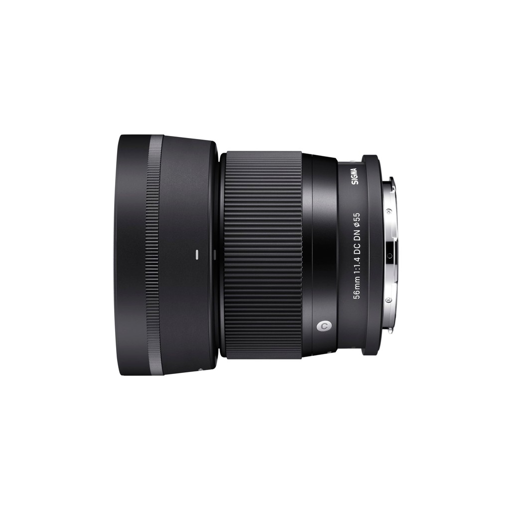 【USED】 เลนส์เทเลโฟโต้ร่วมสมัย Sigma 56mm F1.4 DC DN สำหรับกล้องมิเรอร์เลส APS-C E-Mount ของ Sony