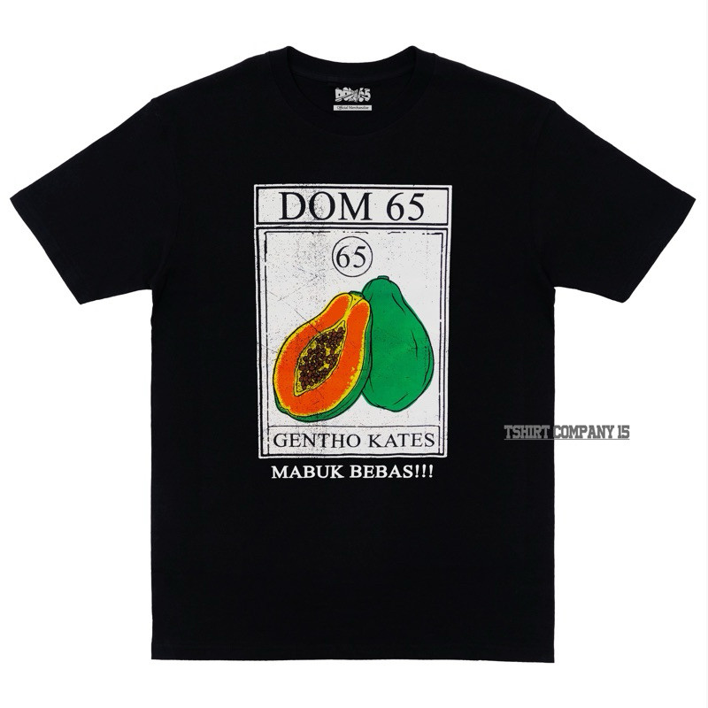 Dom 65 New Merch Dom 65 Free Drunk Band T-shirt - เสื้อยืด punk Band