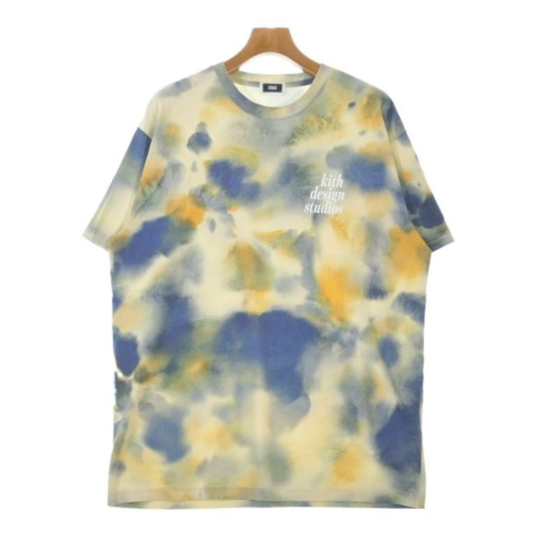 KITH Tshirt Shirt beige orange yellow navy Direct from Japan Secondhand