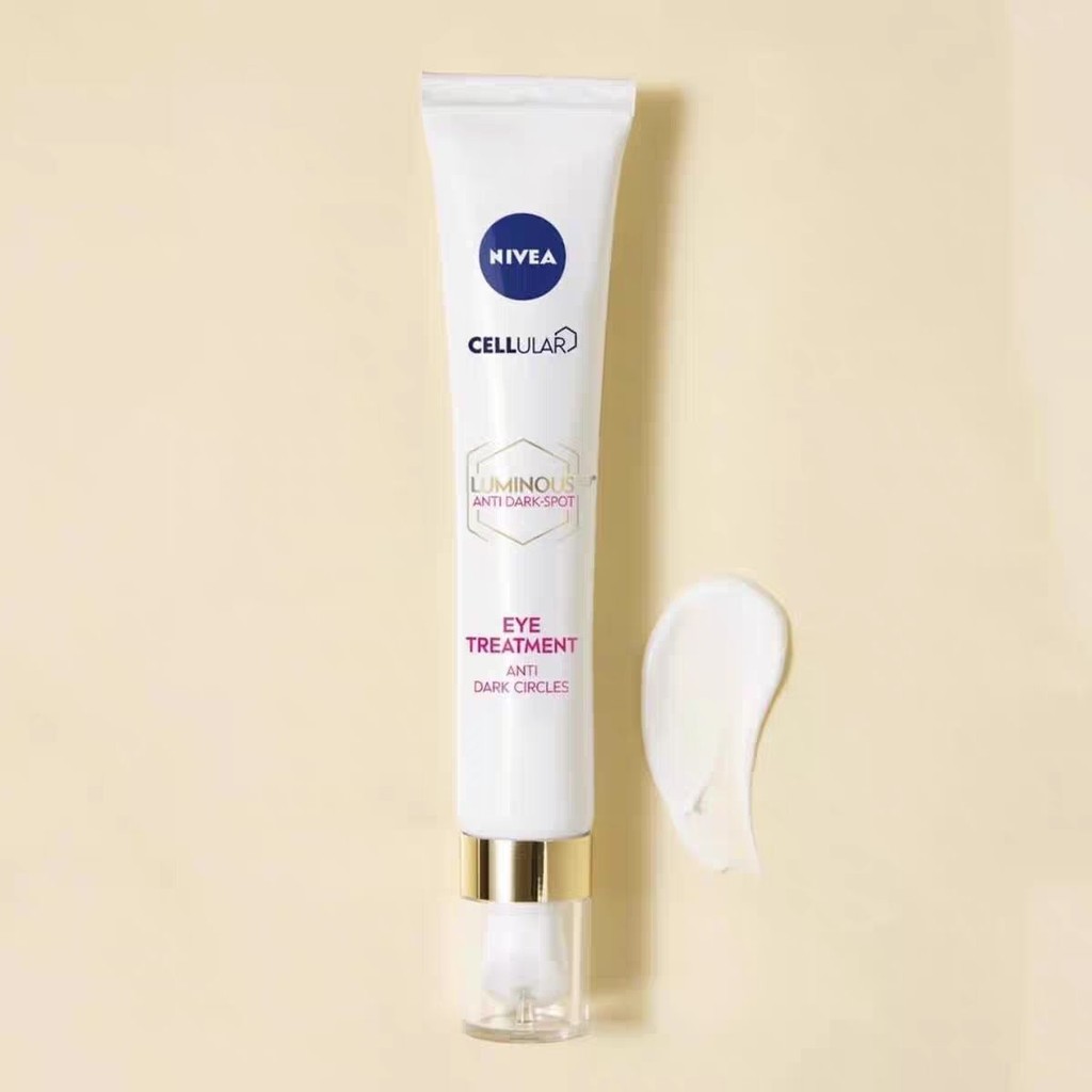 New Product#Nivea3Reduce Dark Circles,Luminous630Brightening Eye Cream15ml1mj