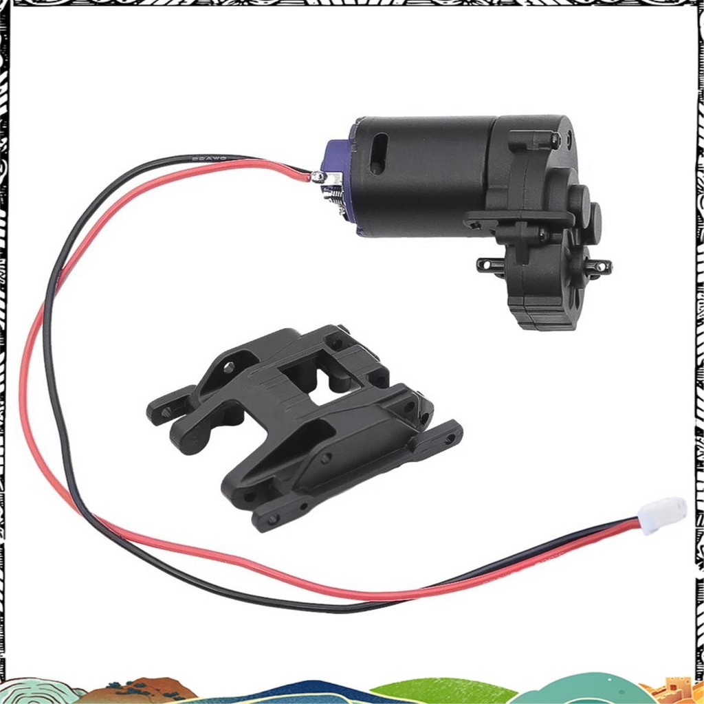 Super Assembly พร้อมเกียร์ภายในสําหรับรถตีนตะขาบ RC 1/18 -4M TRX4M อะไหล่อัพเกรด