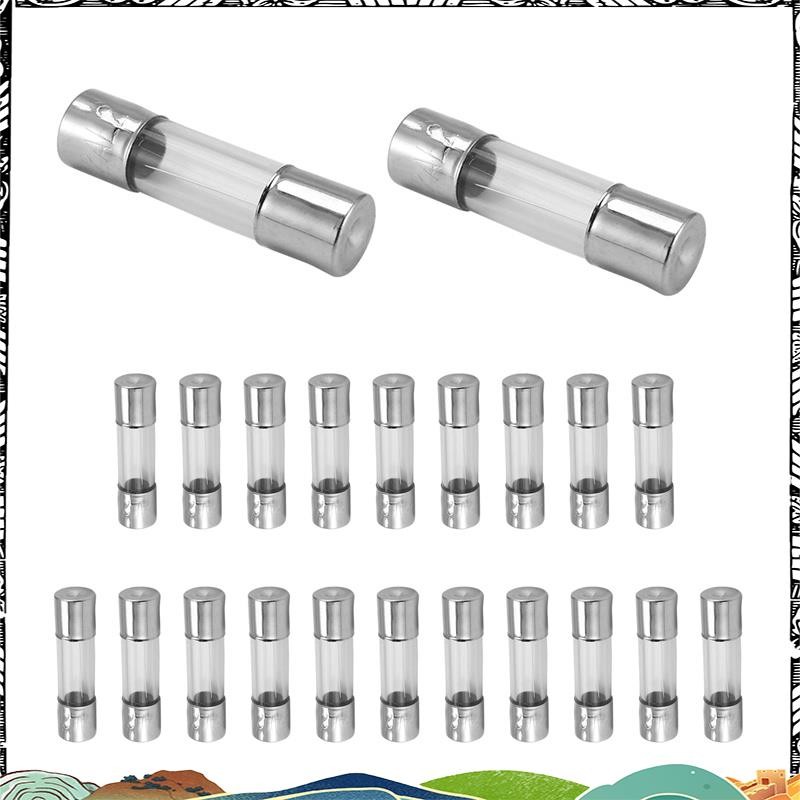 Super 20 x 250 V 2A F2AL Quick F link ฟิวส์หลอดแก้ว 5 มม. x 20 มม.