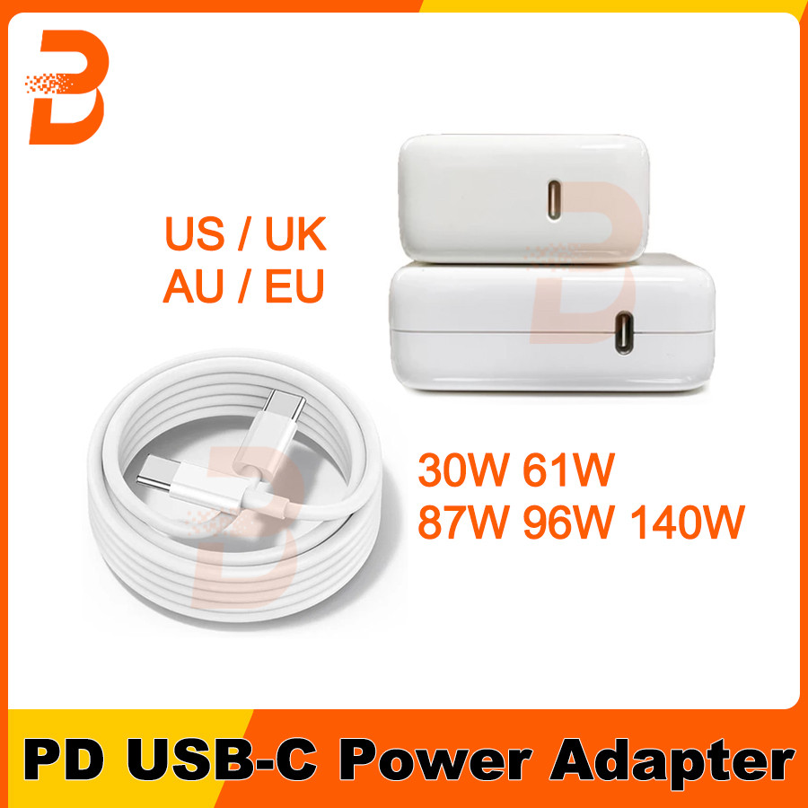 ใหม่ USB-C PD Power Adapter สําหรับ MacBook Pro Air iPad Pro A1706 A1708 A1707 A1990 A2141 A2289 A22