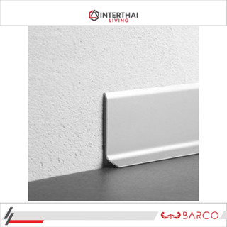 BARCO บัวพื้นอลูมิเนียม 40 มิล 80 มิล ยาว 2 เมตร