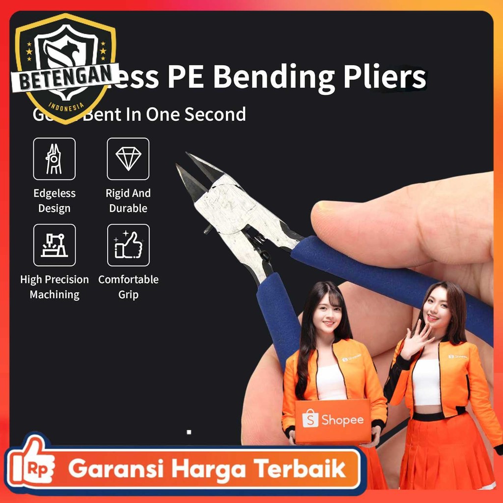 RUITOOL Gunpla Nipper Plier คีมตัดขนาดเล็กพลาสติกขอบคู่ - RT12