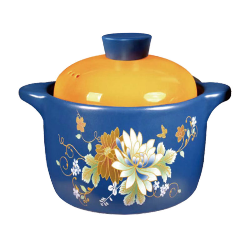 Aiyiyao Selected คล้ายกับหม้อเซรามิคโบรเคด Spodade 4.6L CJ-21103