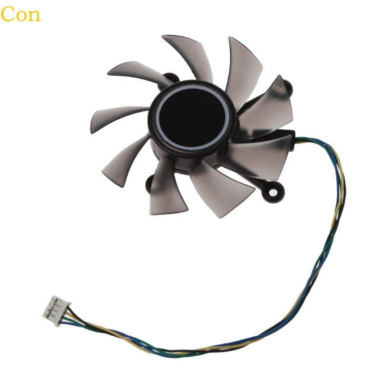 คอน ร128015SU 4Pin Mining Fan สําหรับ EAH5830 6850 8600 9800 GTS 260 450 460 HD7850