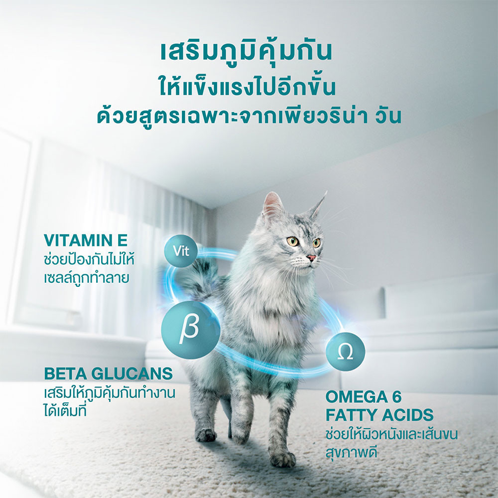 [อยู่ระหว่างปรับเปลี่ยนสูตร อาจได้รับทั้งสูตรเก่าและสูตรใหม่][เลือกรสชาติได้] Purina One อาหารแมว 1.2 กก. - ภาพย่อย 4